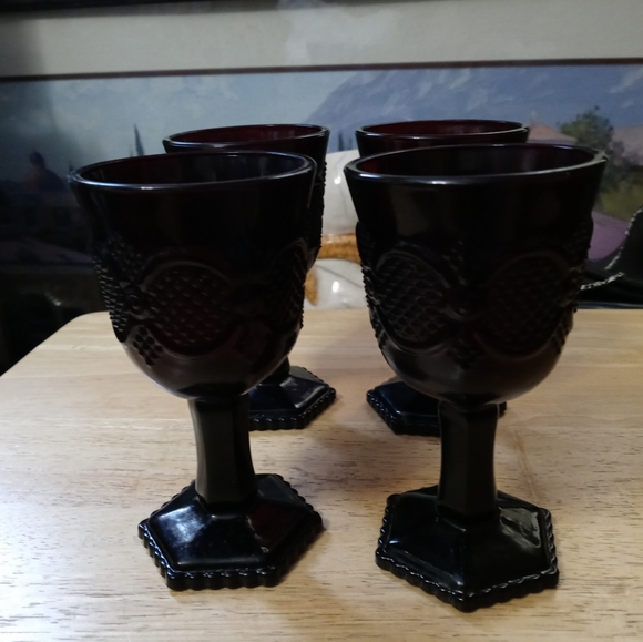 🏫 4 AVON 1876 CAPE COD GLASS🍹🏤 - Picture 3 of 11